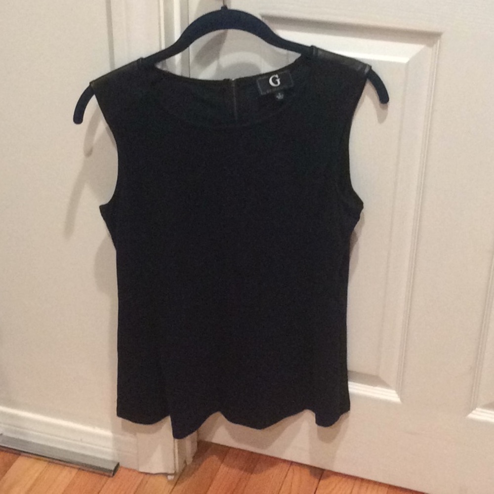 Black soft going out shirt
